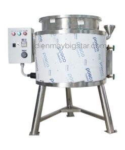 Nồi nấu cháo bằng điện công nghiệp 3 lớp 80L – Loại 1
