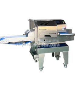 Máy cắt thịt tự động có băng tải