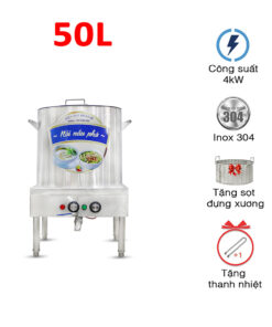 Nồi nấu phở 50 lít dùng điện