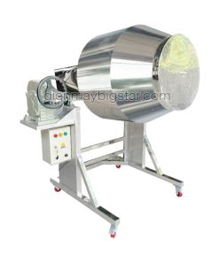 Máy trộn tẩm gia vị khoai tây chiên, hạt điều, đậu phộng tỏi