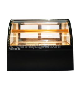Tủ trưng bày bánh để bàn kính cong BigCool 900mm