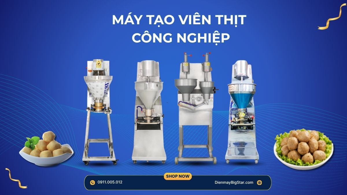 máy tạo viên thịt công nghiệp